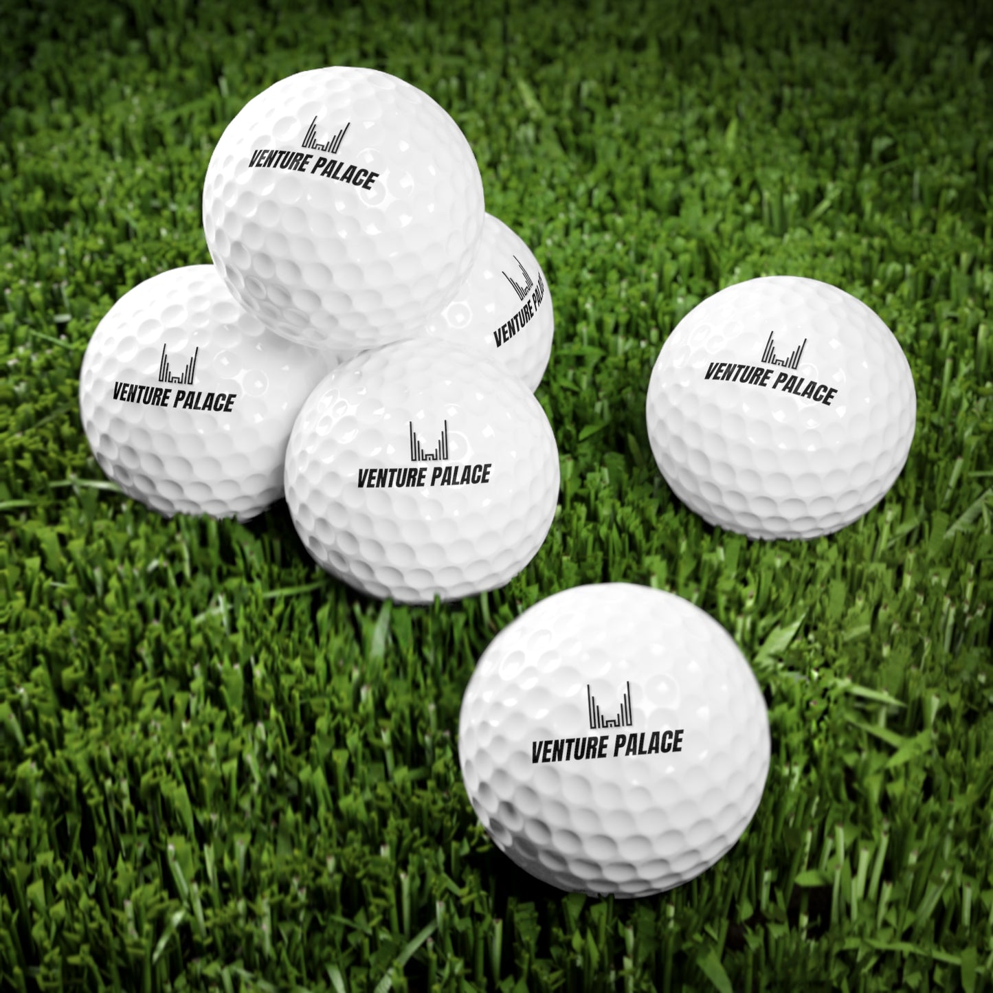 Venture Palace Golf Balls, 6pcs